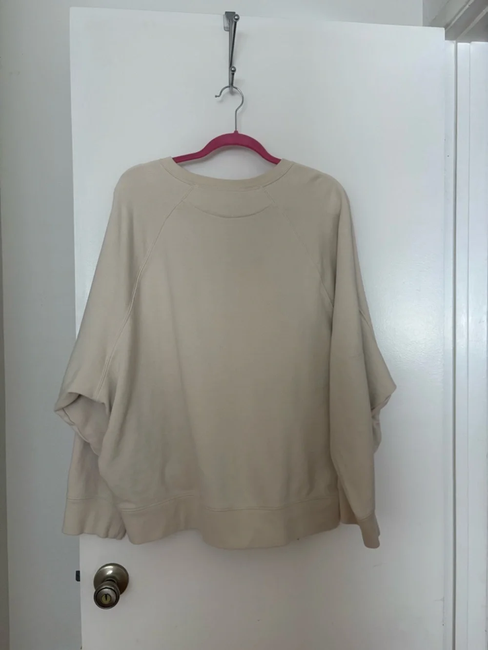 Calvin Klein Oversized Neutral Crewneck Sweatshirt